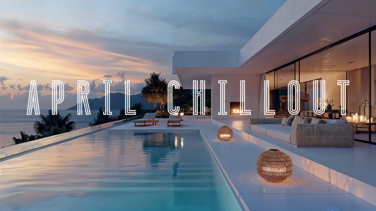 Sunset Lounge Vibes at the Ocean Villa | Deep Chillout Electronic Background