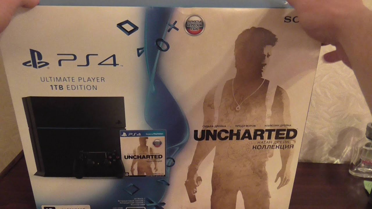 Sony Playstation 4 1tb РАСПАКОВКА. Unboxing