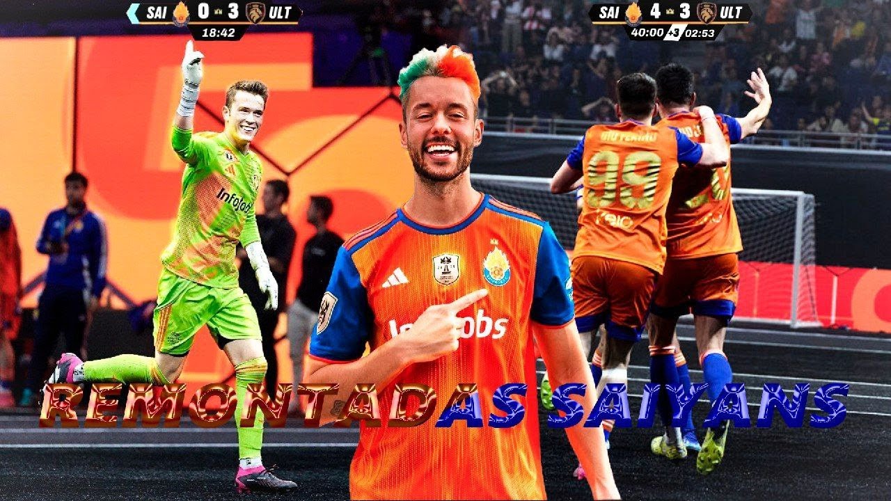 Las Mejores Remontadas De Saiyans Fc🤯🧡💙