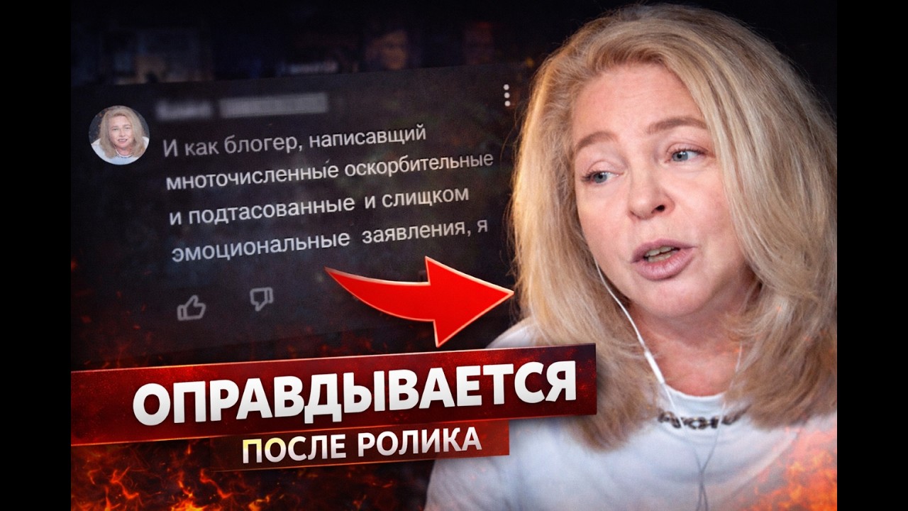 Ярая ватница из США — она пришла оправдываться