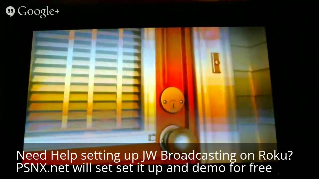 JW Broadcasting for Roku Overview