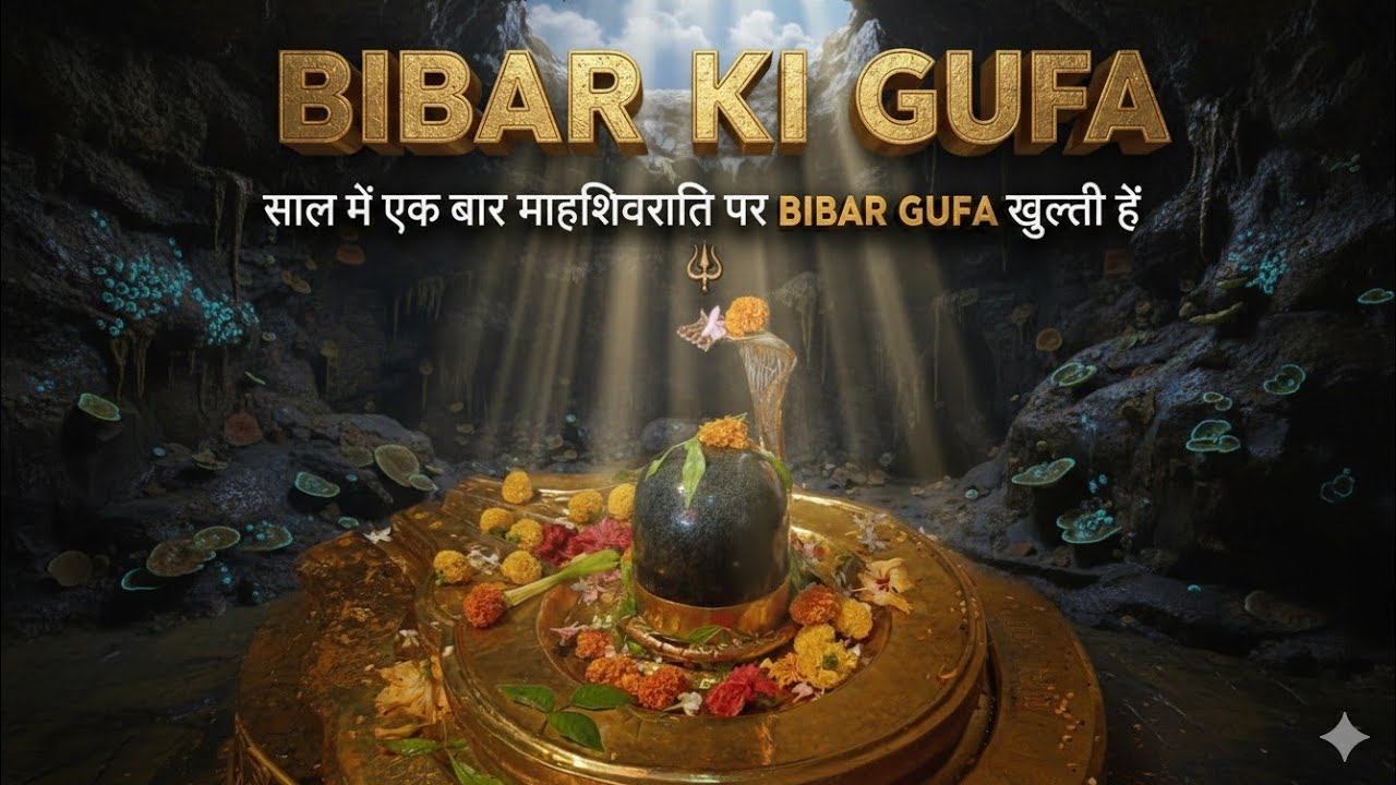 खण्डवा में बीबर गुफा काफी प्राचीन है। गुफा के अंदर प्राचीन शिवलिंग एवं प्राचीन त्रिशूल मौजूद हैं।