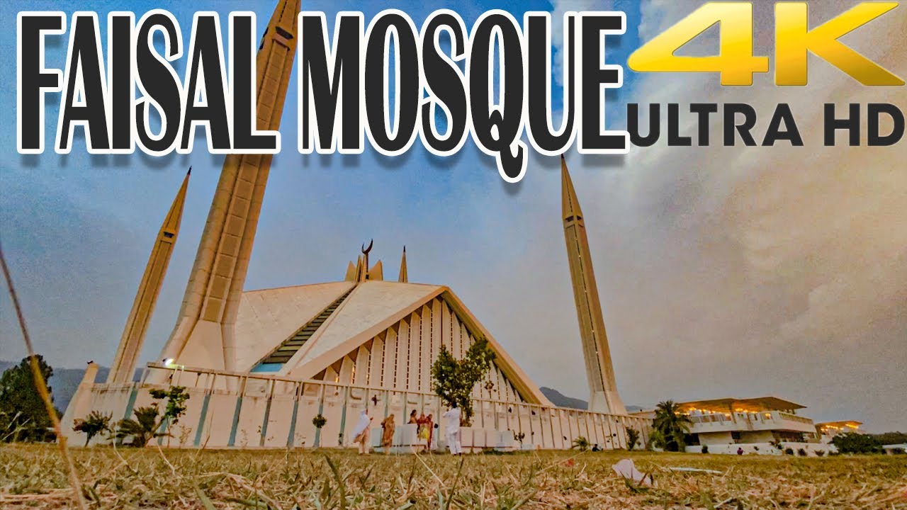 Faisal Mosque Islamabad 4K ULTRA HD Walkthrough | by DRONE View | Cinematic Video |
