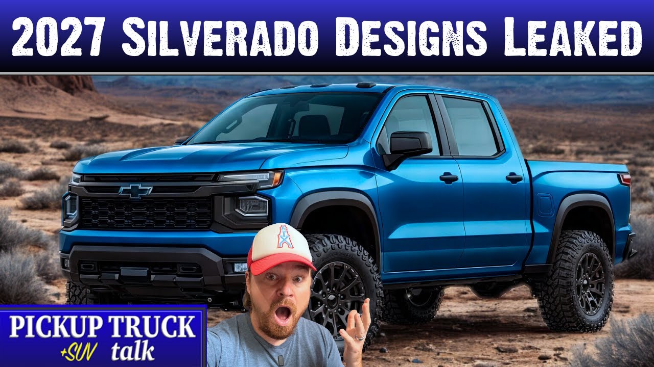 Это новый дизайн экстерьера Chevy Silverado 1500 2027 года?