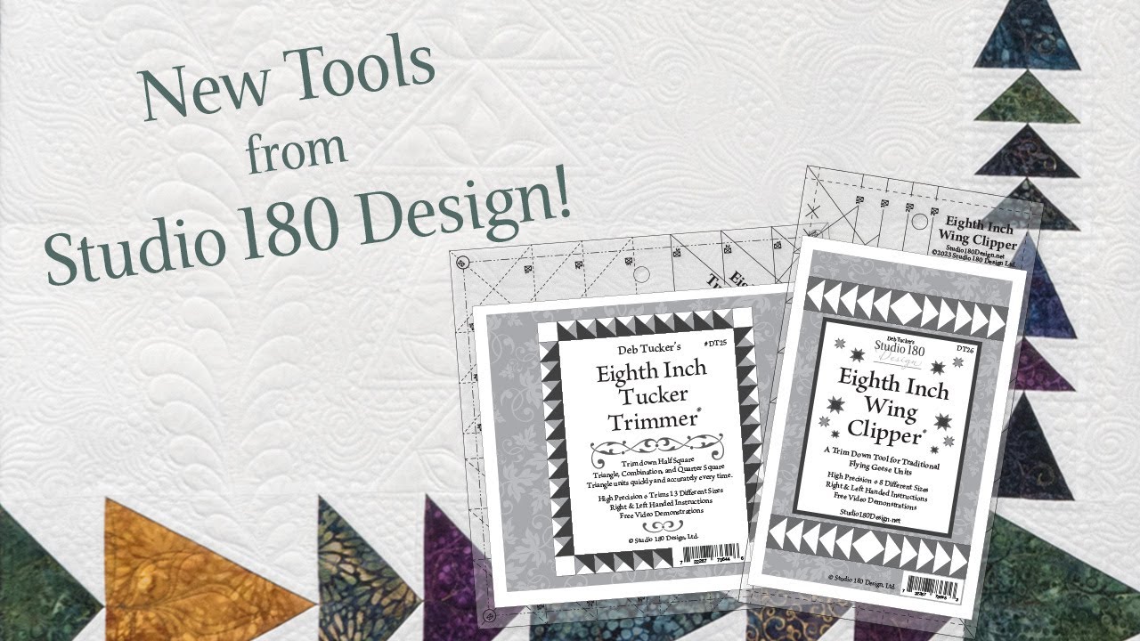 New Eighth Inch Tools from Studio 180 Design