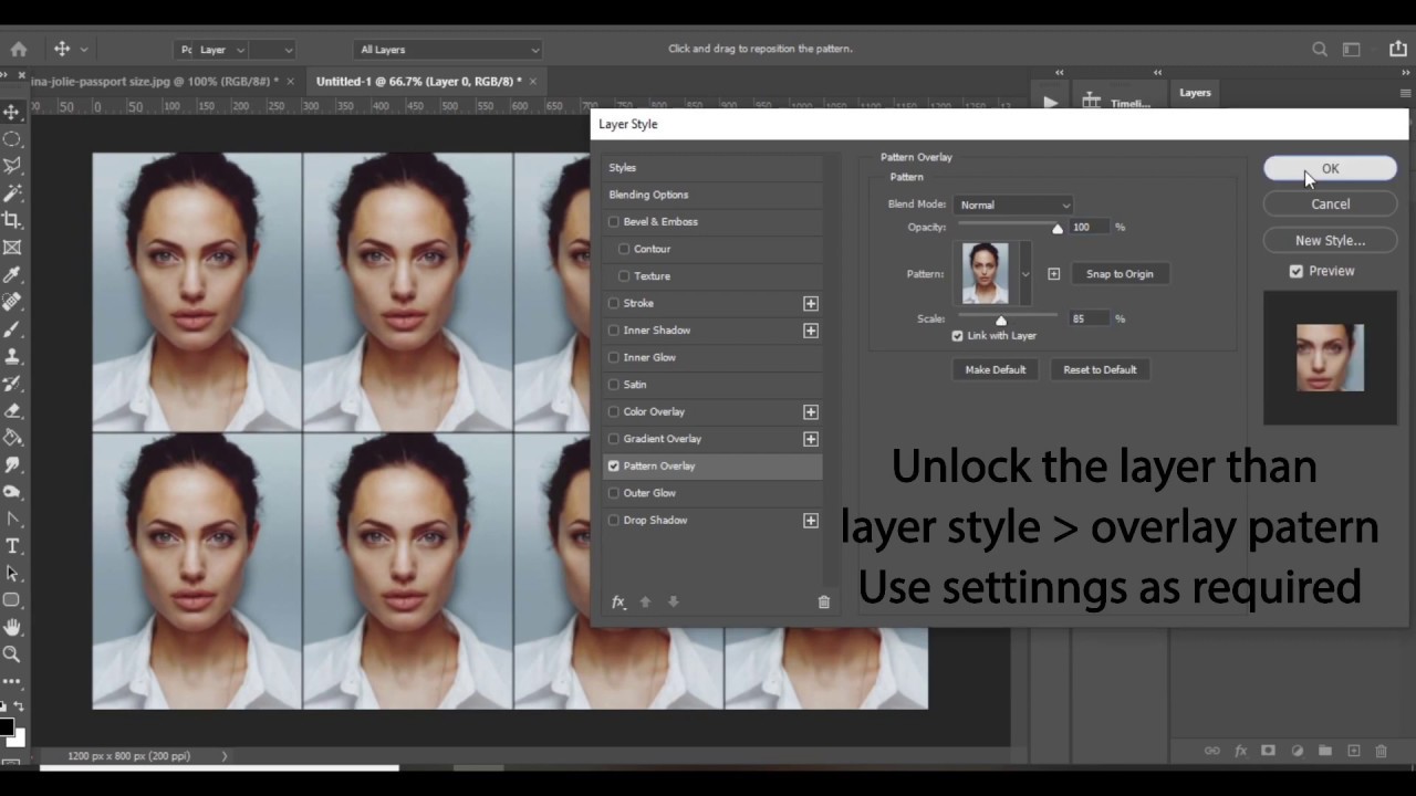 Passport Size Photo Adobe Photoshop 2020