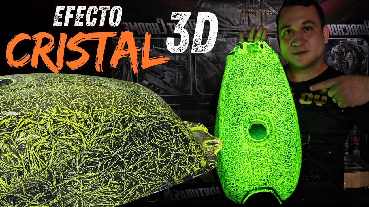 EFECTO CRISTAL 3D ✅ guia de como APLICARLO y FORMULA paso a paso