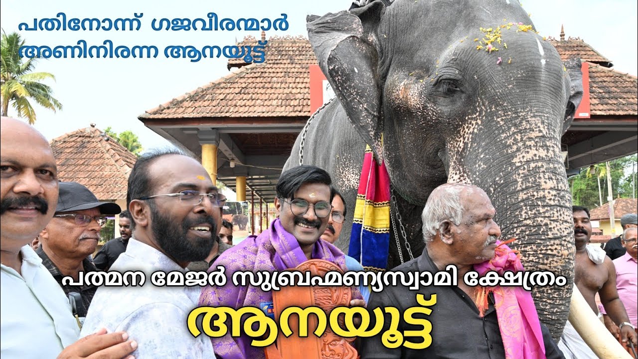 Aanayoottu | Major Subrahmanya Swami temple Panmana Kollam | Panmana Pooram 