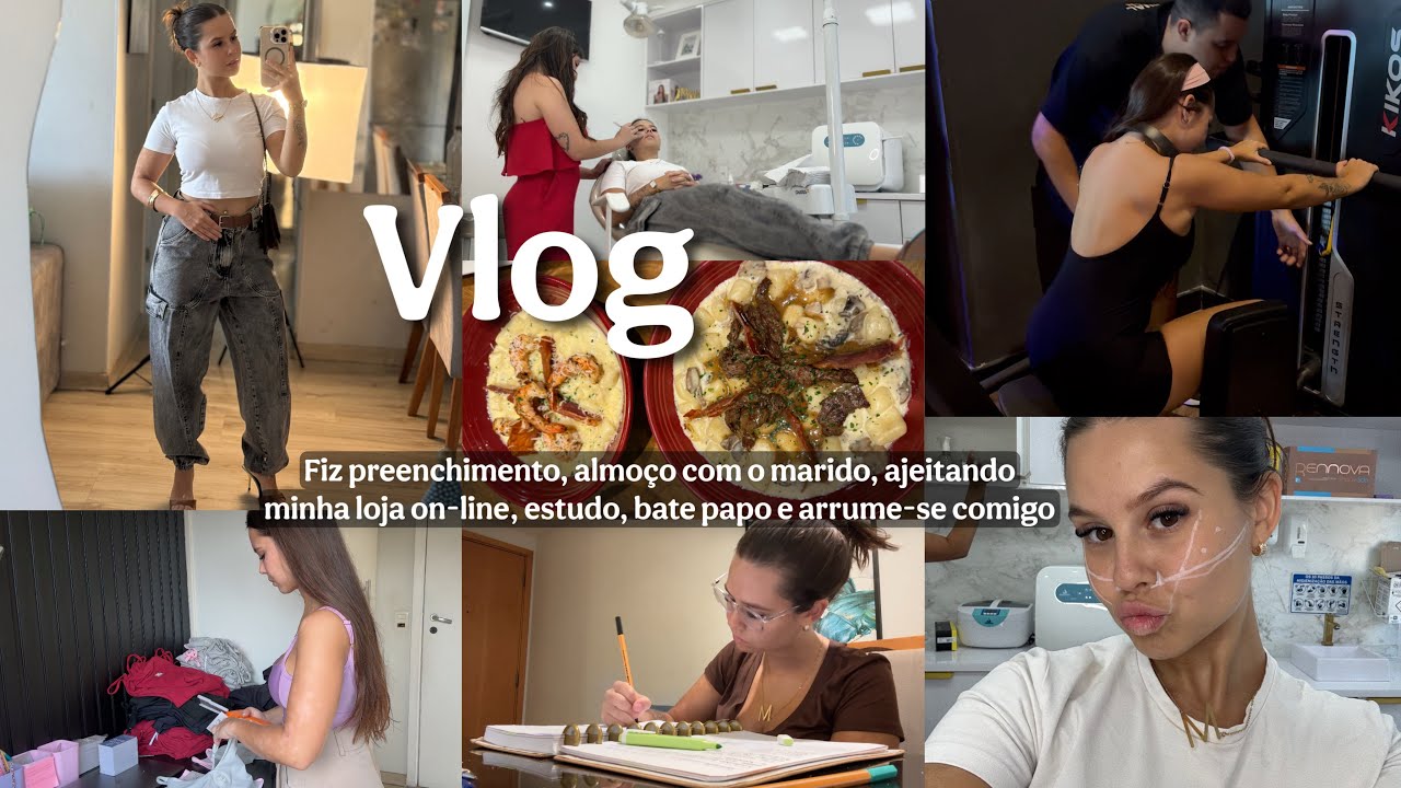 Vlog rotina e final de semana 