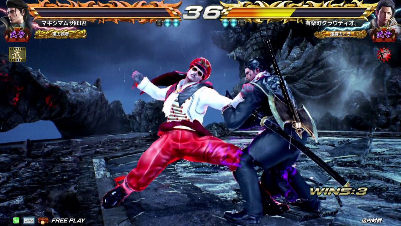 【鉄拳7FR】KEI（ドラグノフ）vs 有楽町クラウディオ（クラウディオ）武帝戦｜[TEKKEN 7FR] KEI(DRAGUNOV) vs Y.CLAUDIO RULERS' MATCH