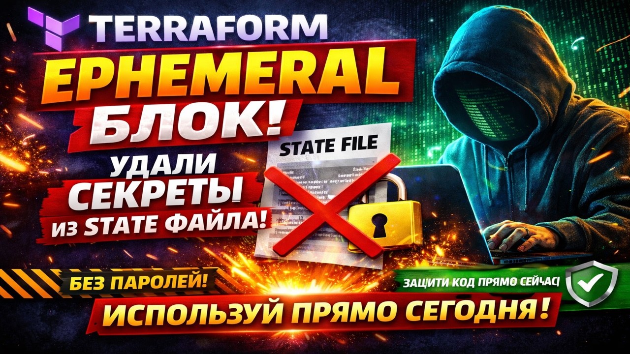 Terraform - EPHEMERAL - ОЧЕНЬ НУЖНАЯ ВЕЩЬ!