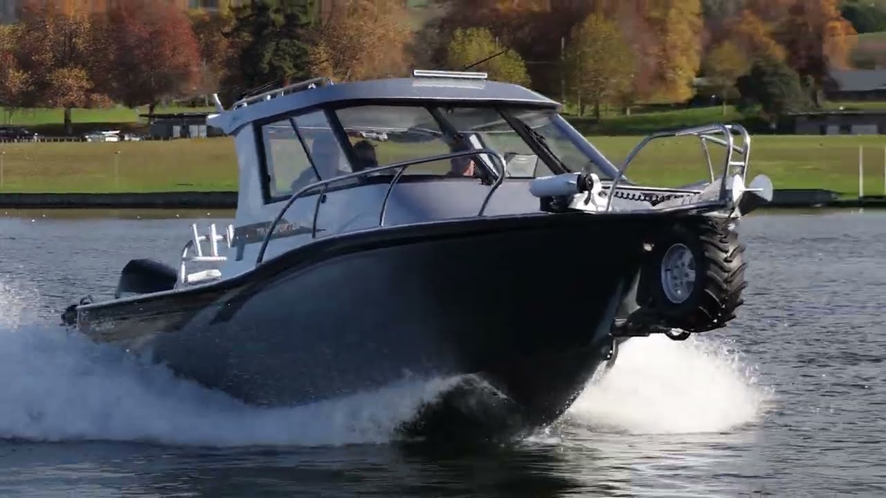 FC Boats 7M Amphibious Hardtop! 4K