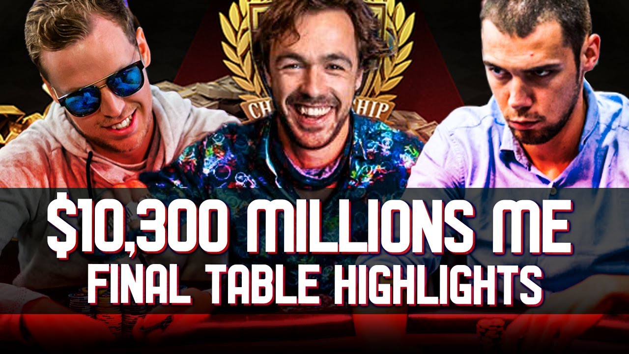 GGOC MILLIONS $1,5M to 1st wizowizo | RuiNF | C. Darwin2 | Naza114 Final Table Highlights $10M Gtd