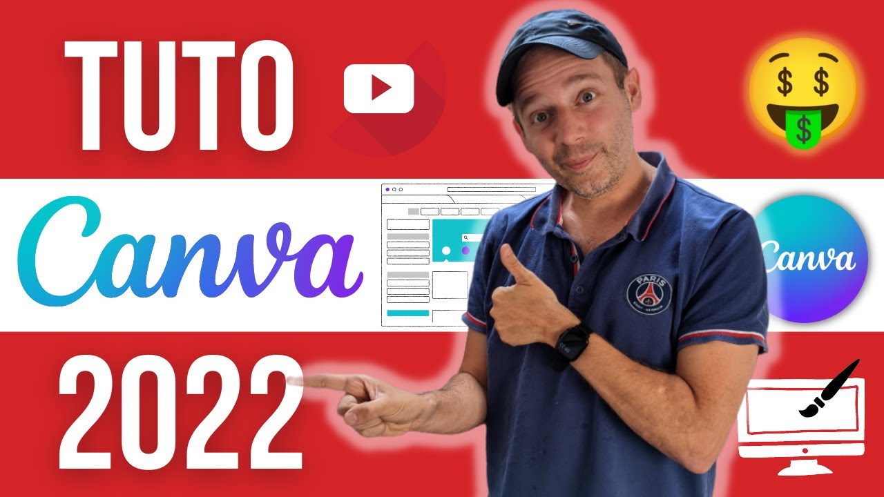 Canva :  Créer une vidéo YouTube de A à Z (miniature, intro, outro)