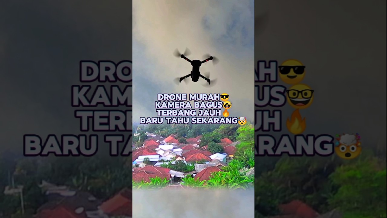 Drone murah kamera bagus~bening🤯