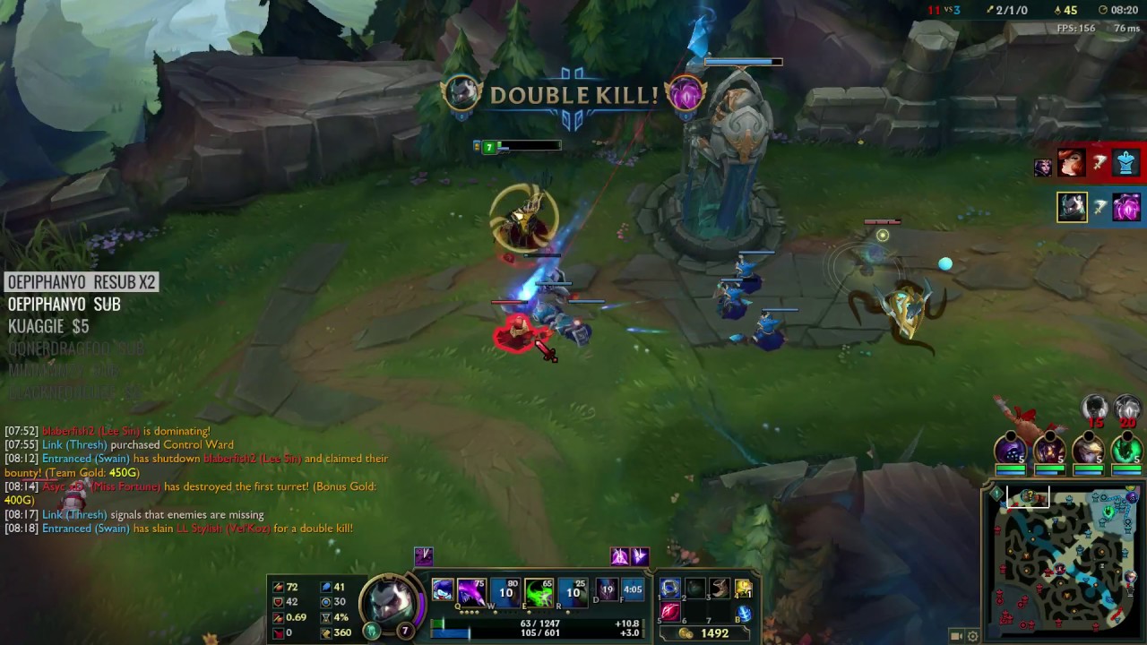 Turret dive outplay