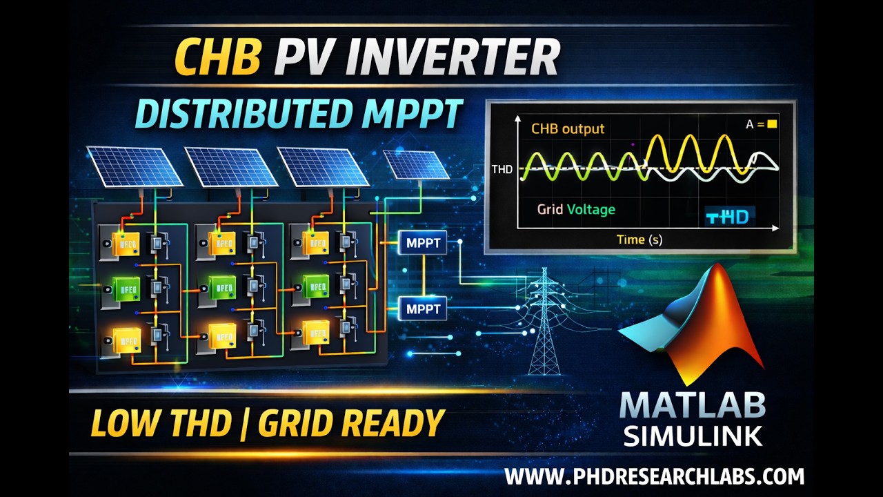 Modeling and Simulation of Cascaded H-Bridge Multilevel PV Inverter with Distributed MPPT MATLAB