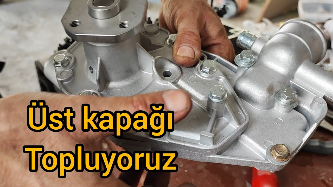 Bölüm 4 : Renault 12 Silindir üst kapak toplama, silindir yüzeyi ve pistonlar hakkında.