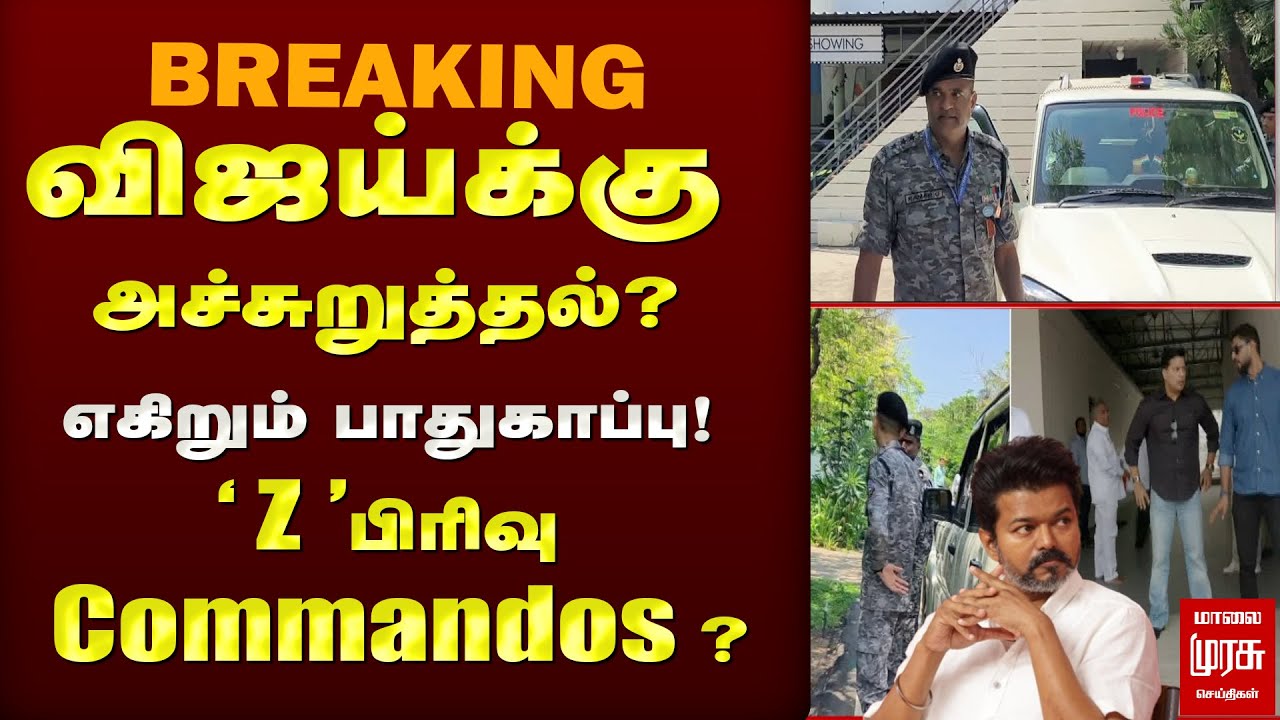 விஜய்க்கு எகிறப்போகும் பாதுகாப்பு... வருகிறார்களா Commandos? | Y+ அல்லது Z பிரிவு | Karur | TVK