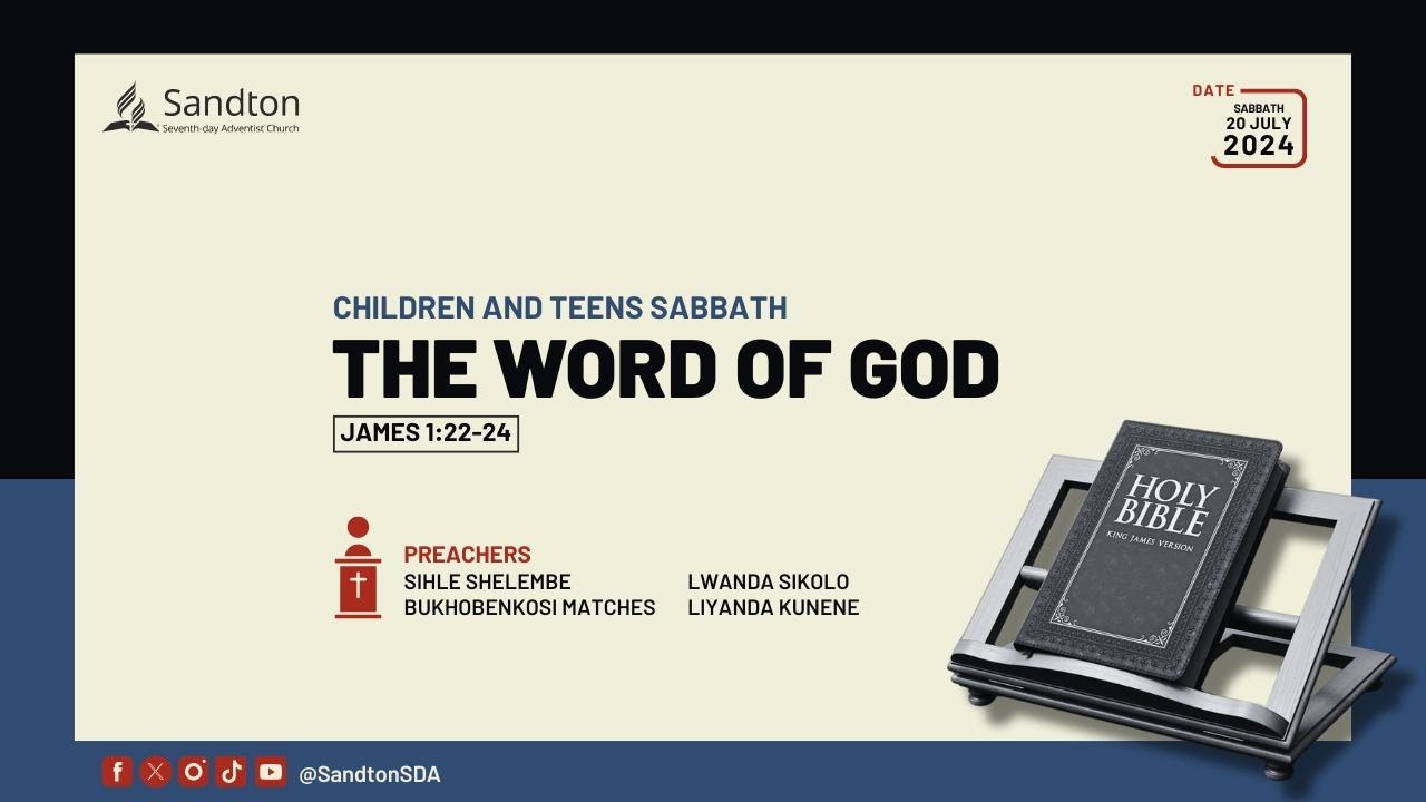 Teen Sermon - The Word of God Sermon