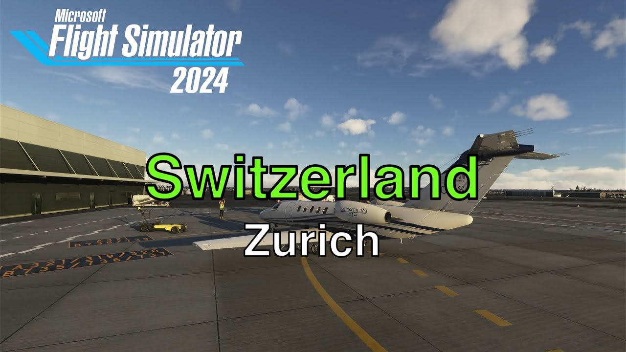 Microsoft Flight Simulator 2024 | Switzerland, Zurich [PS5 Pro] #msfs24 #ps5 #gampleplay