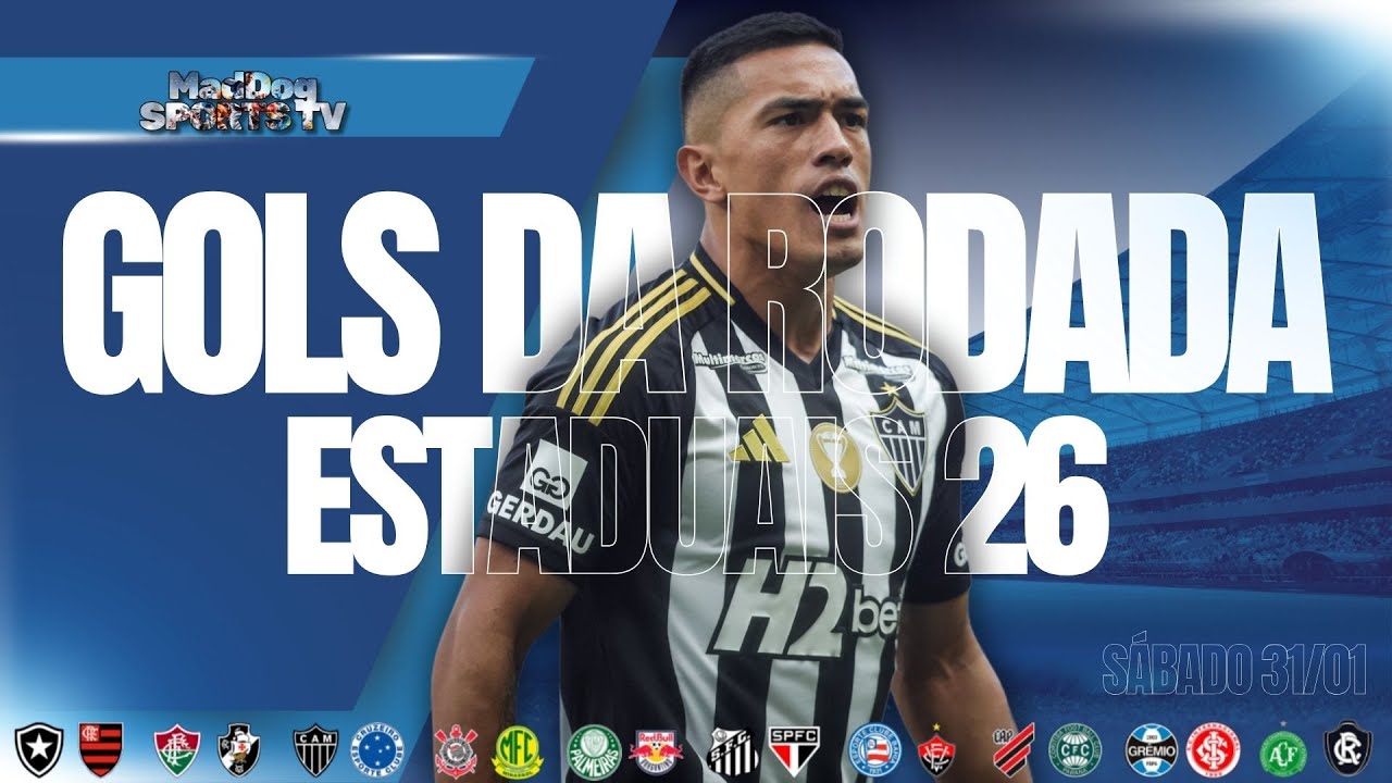 TODOS OS GOLS DESTE SÁBADO 31/01/2026, GOLS DOS ESTADUAIS, GOLS DE HOJE,GOLS DA RODADA (COMPLETO)⚽