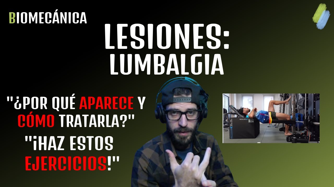 ¡ALÍVIA EL DOLOR LUMBAR CON ESTA PROPUESTA DE EJERCICIOS!