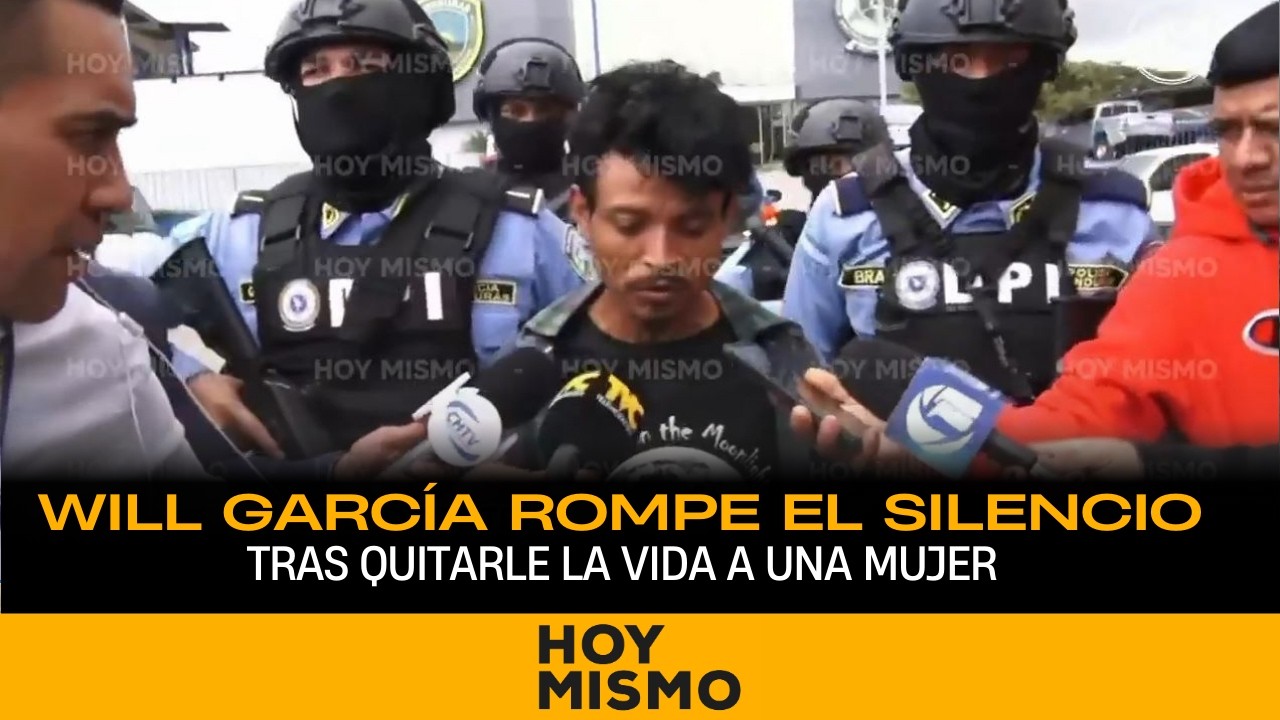 Will García rompe el silencio tras quitarle la vida a una mujer y justifica su acción