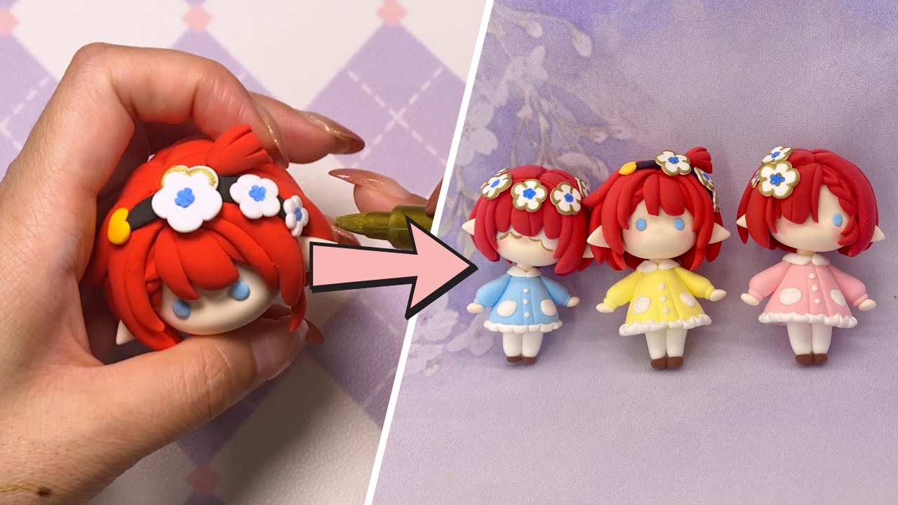 Чиби Трибби, Трианна и Триннон | Honkai Star Rail | Самозастывающая глина | SoulYO ART