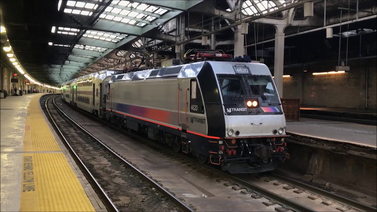 Morning Rush Hour at Newark Penn Station