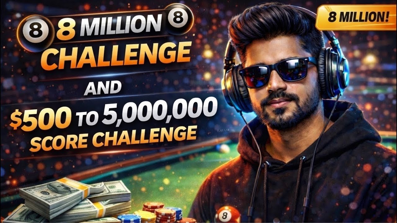 8 Ball Pool LIVE 🎱 | EPIC MATCH 😱 | Pro Skills + Crazy Comeback 🔥” 
