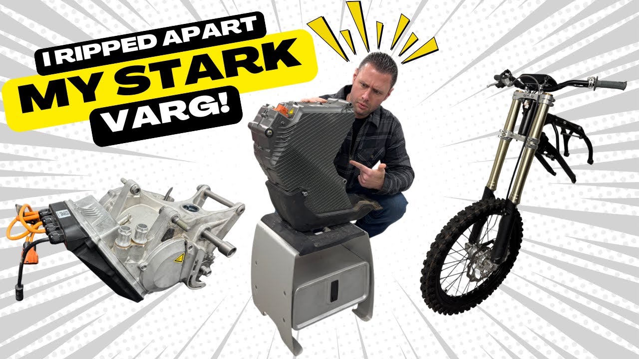 Stark Varg Disassembly | Electric (EV) Motor Swap for my Yamaha Banshee!