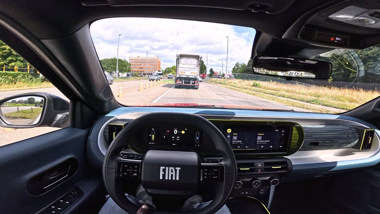 FIAT Grande Panda 2025: RED Trim, Test Drive, Thoughts #fiat #fiatpanda #carreview #