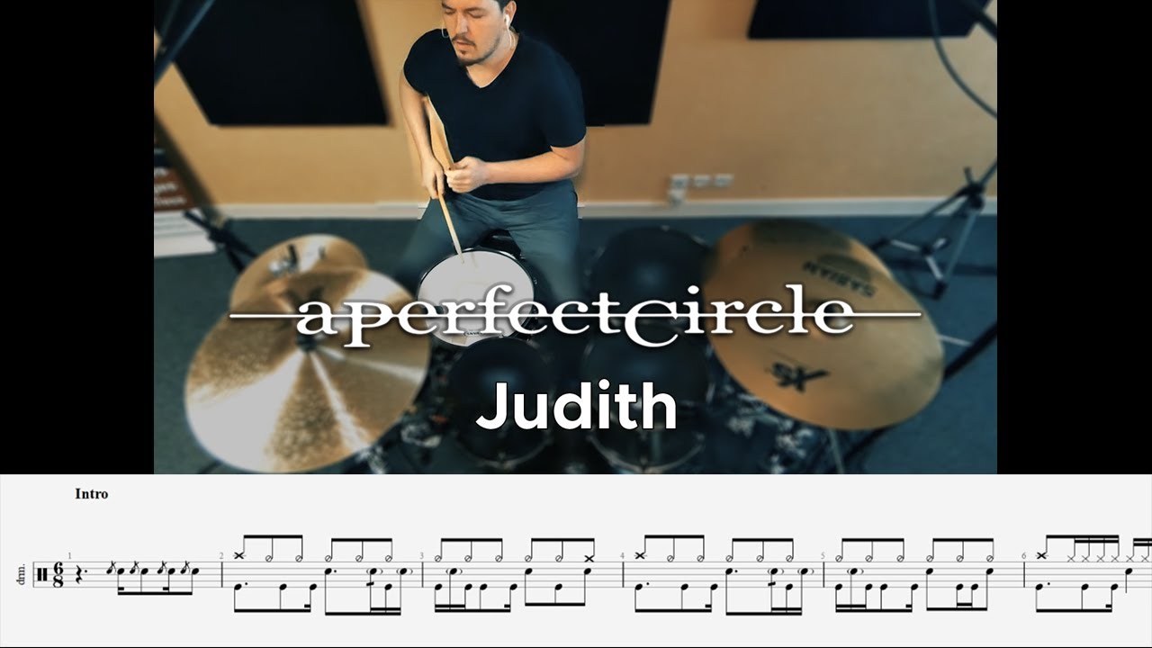 A Perfect Circle - Judith - Drum Cover With Sheets