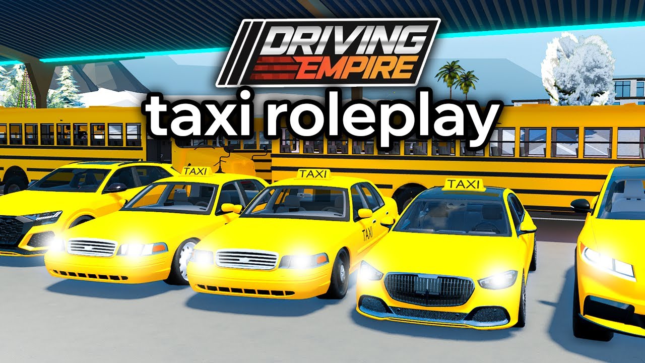 Taxi Roleplay In Driving Empire!