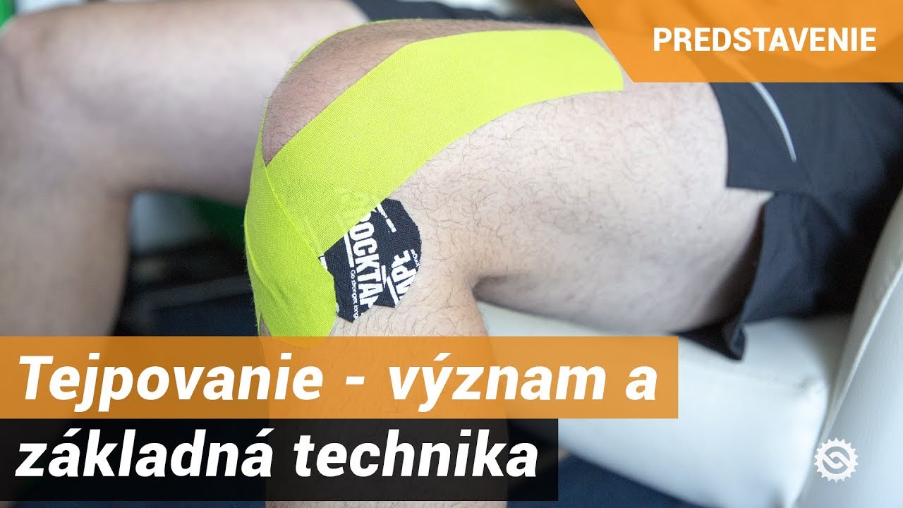Tejpovanie - význam a základná technika pre cyklistov
