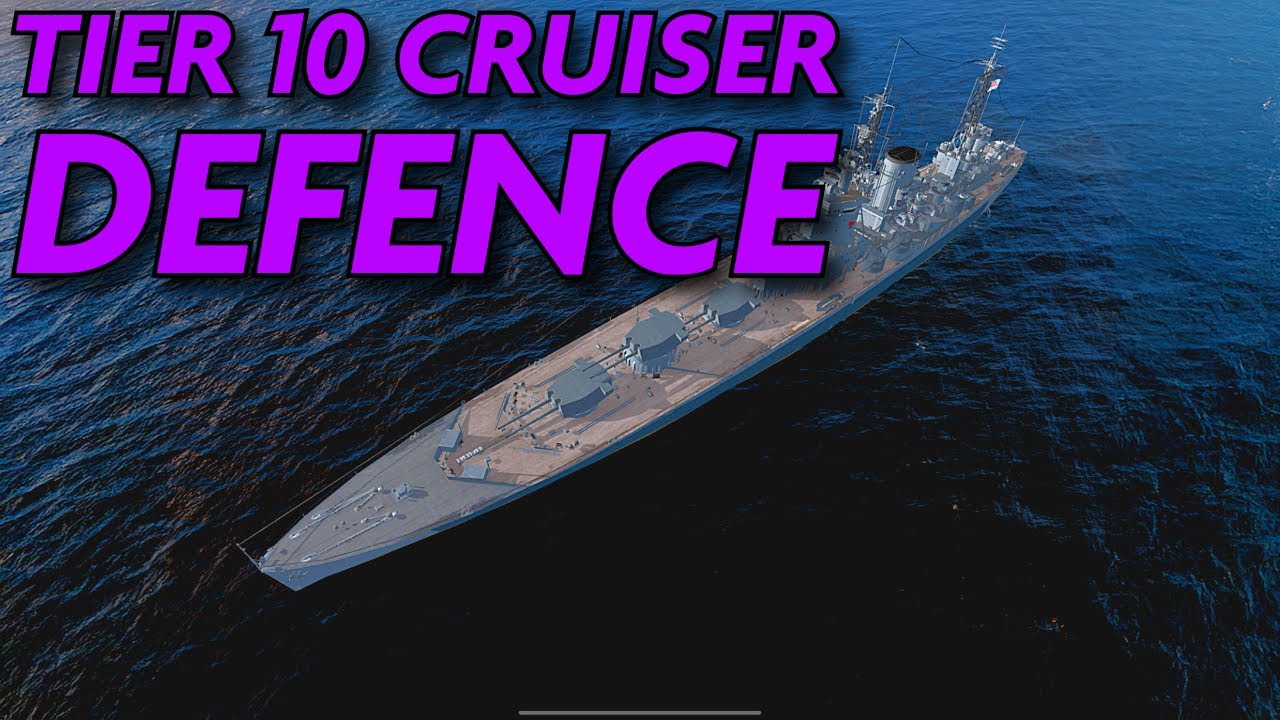 New Tier 10 HMS Defence Cruiser | World of Warships Blitz