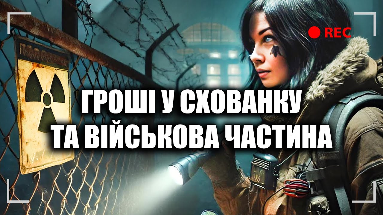ЧОРНОБИЛЬ: Я ЗНАЙШЛА ГРОШІ ТА КОЛИШНЮ ВІЙСЬКОВУ ЧАСТИНУ, похід 2025