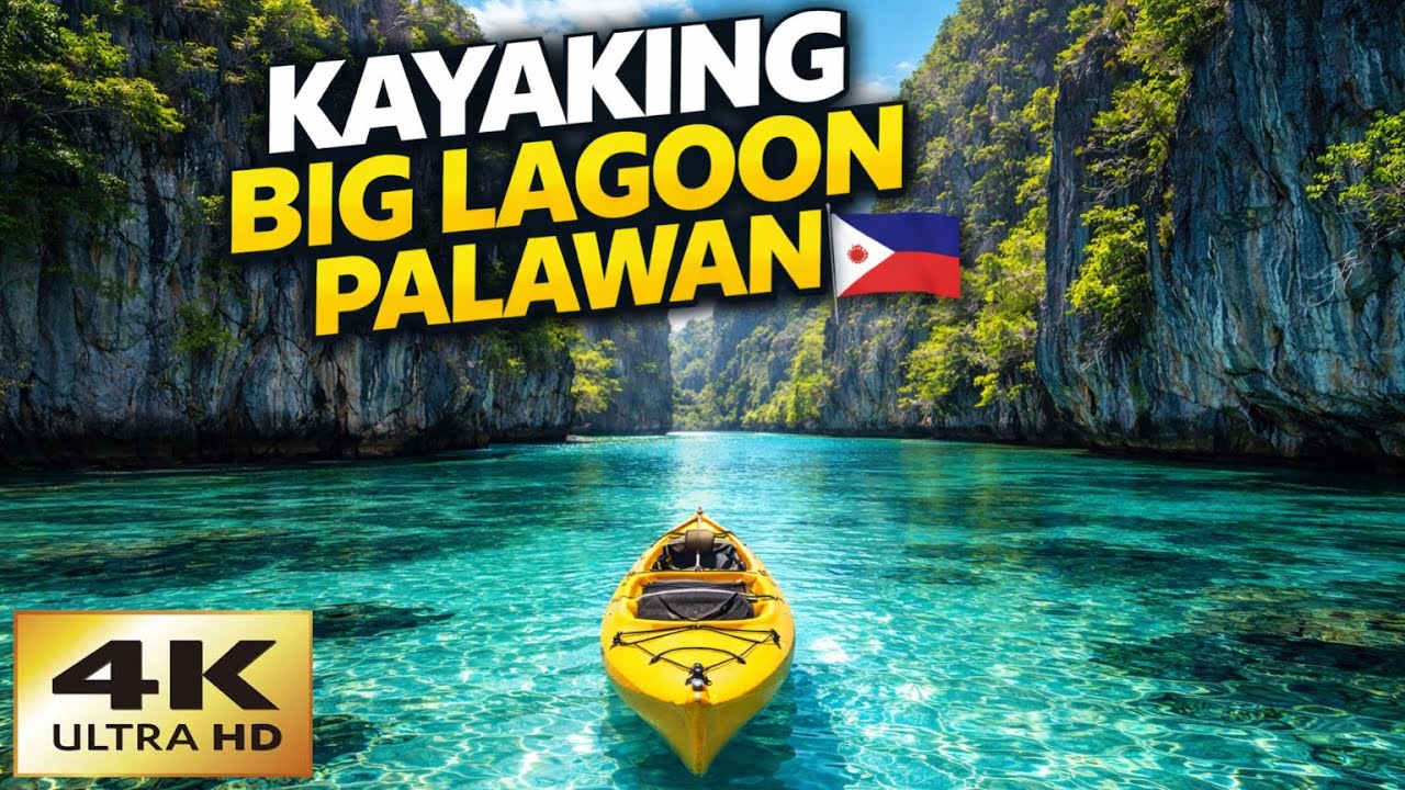 This is Why Big Lagoon Palawan is a MUST Visit 🏝️| Kayaking in Big Lagoon Palawan| El Nido