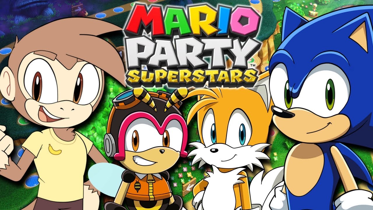 MARIO PARTY SUPERSTARS LIVE (Ft. Sonic, Tails & Connor The Monkey)