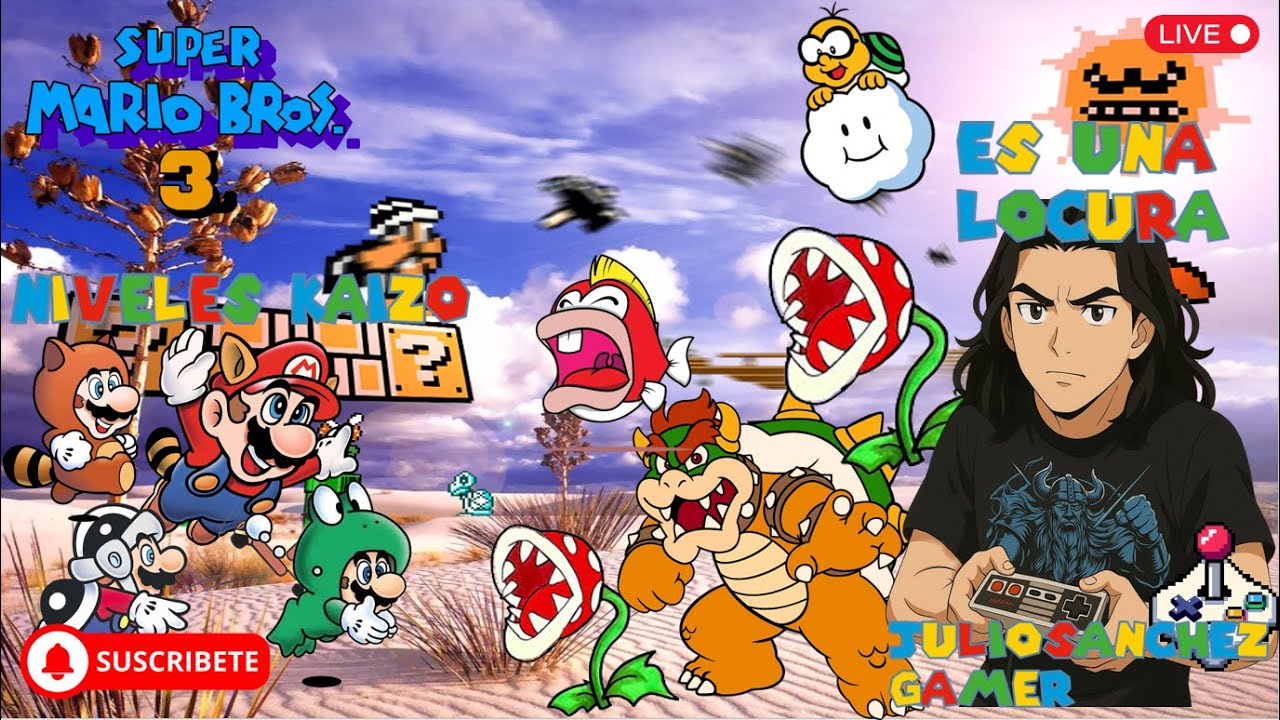 🎮SUPER MARIO BROS 3, NIVELES KAIZO, THE LAST FITH! 🎮 | Gameplay en Español!