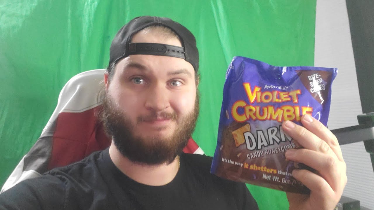 Australia's Violet Crumble Dark Candy Honeycomb Review!