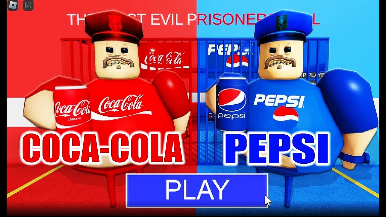 Roblox -Coca Cola Vs Pepsi Barry.s Prison Run!