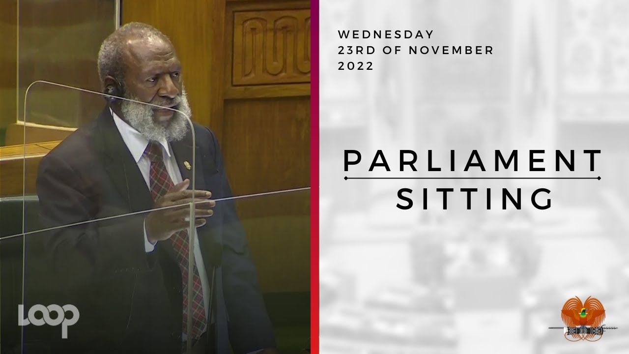 Parliament Sitting | Wednesday, 23rd of November, 2022