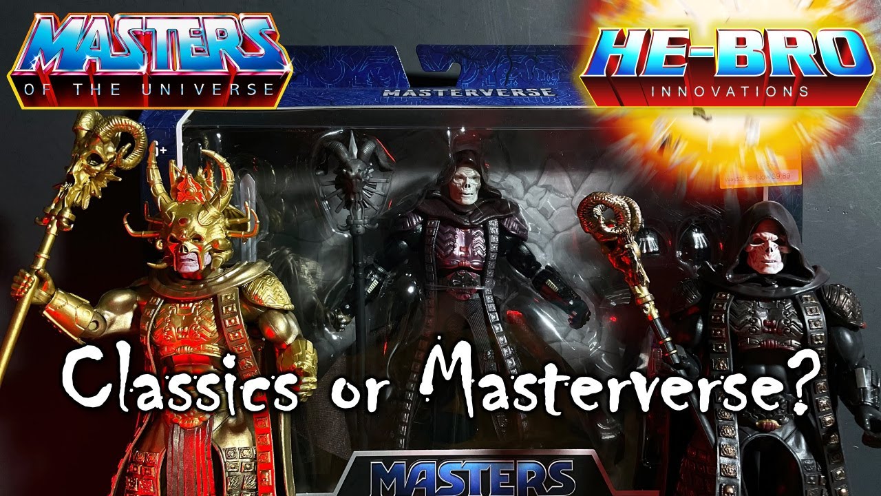 Which is better? Masterverse movie Skeletor or Classics -He-Man and the Masters of the Universe