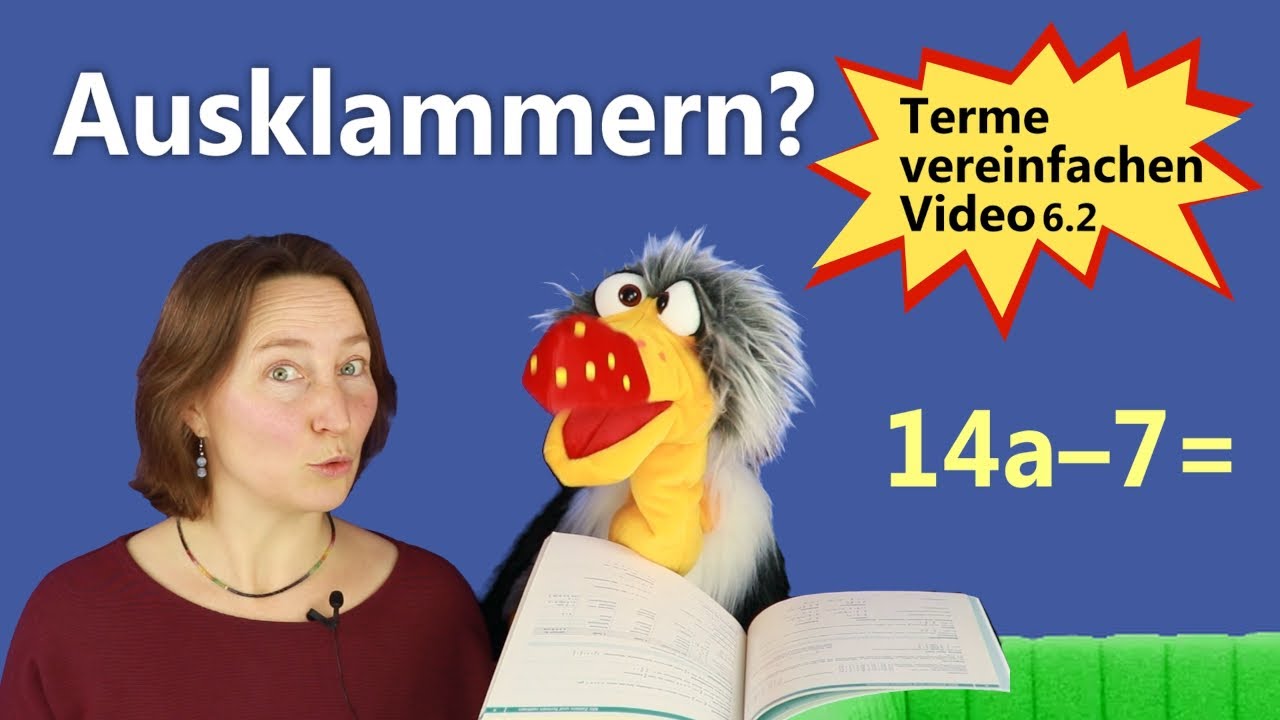 FAKTORISIEREN leicht und witzig erklärt! Ausklammern! Aufgaben mit Lösungen I Bosko lernt Mathe