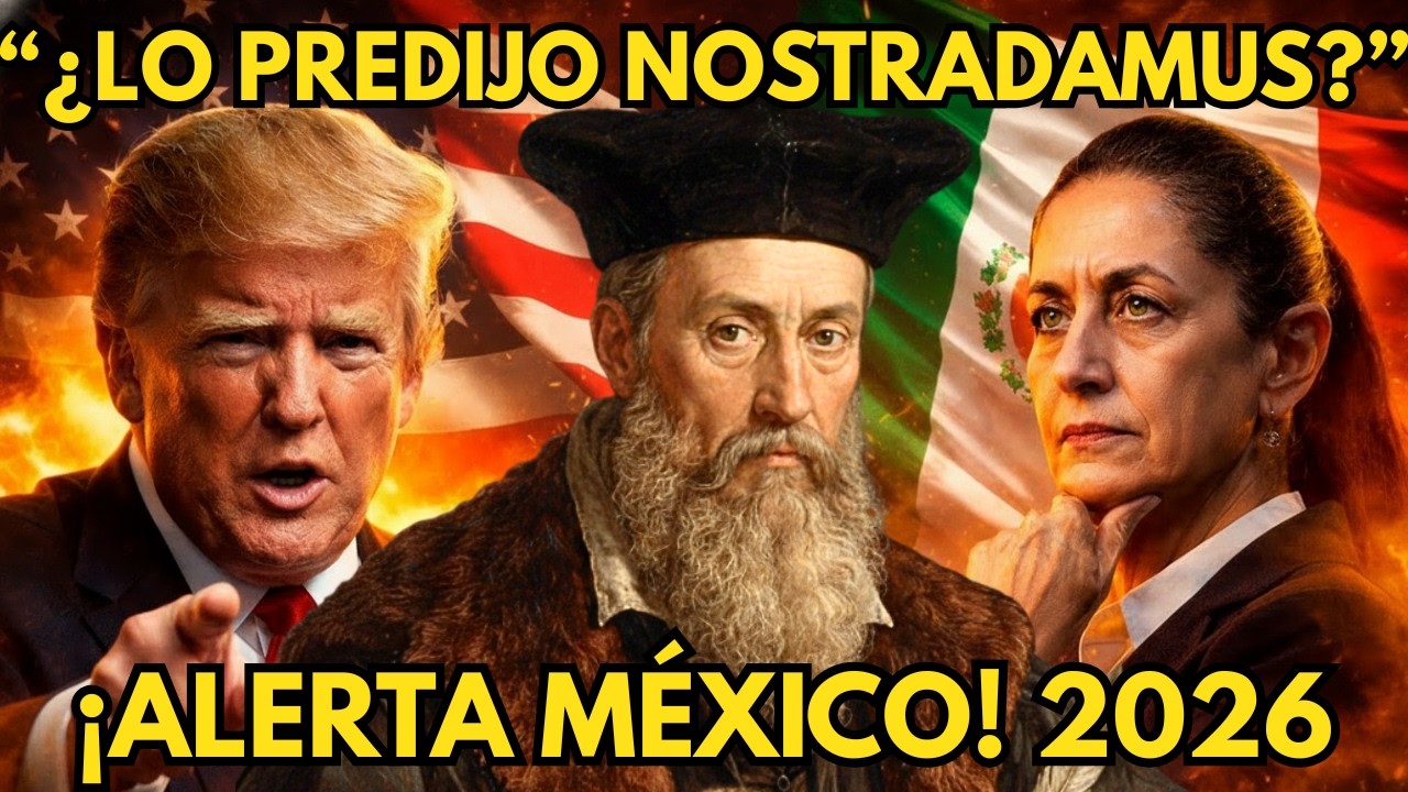 Nostradamus lo predijo: lo que le espera a México y su población en 2026
