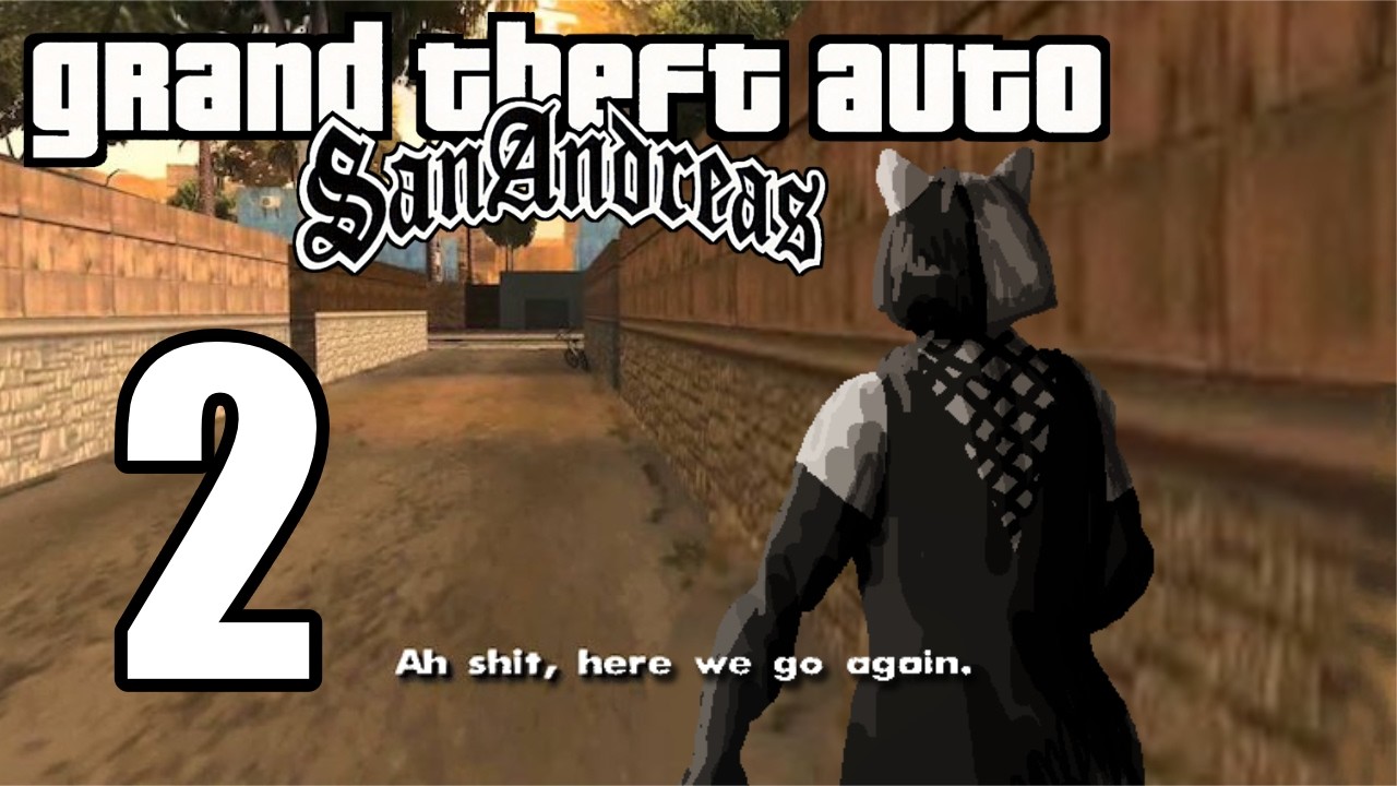 Crash Jaywalk, the only land surfer - GTA: San Andreas part 2