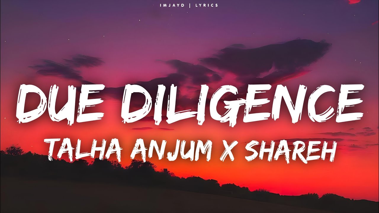 Talha Anjum, Shareh - Due Diligence (Lyrics)