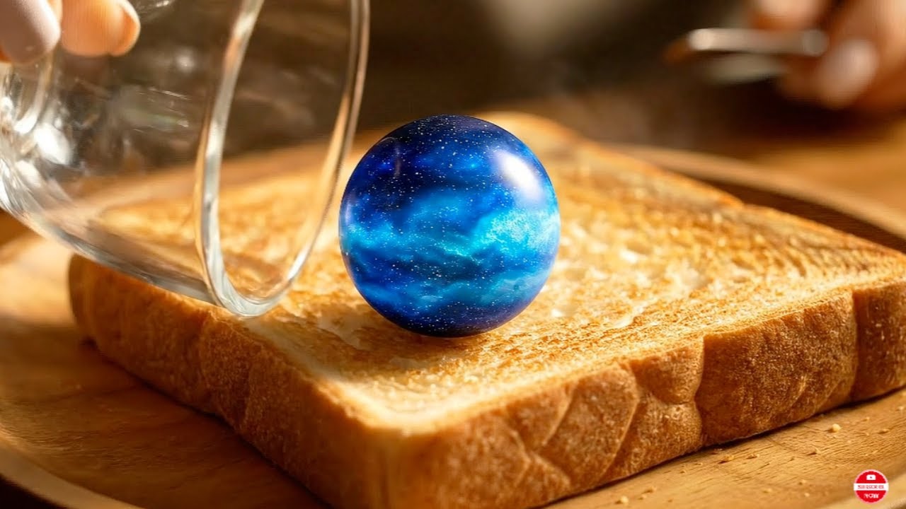 ASMR惑星トーストに広がる | 不思議と心地よい宇宙コンピレーション | ASMR Planets Spread on Toast